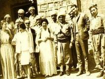 Joyce Blau with Mustafa Barzani in 1970